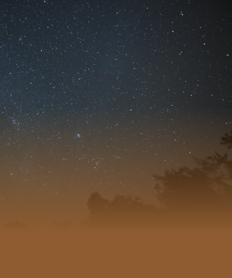 A clear star-filled sky above Satpura