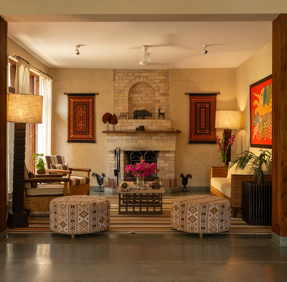 Forsyth Lodge living area